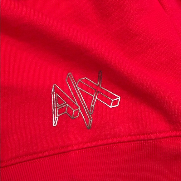 Armani Exchange Red Crewneck Sweatshirt - Picture 5 of 5